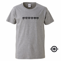 ラジカセTシャツ【グレー】ケイブマン ユニセックス オリジナル 半袖 Tシャツ 2枚目の画像