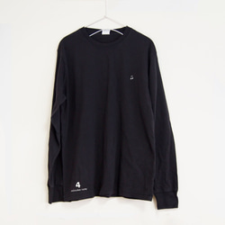 希少品　ノリーズ　ONE BITE ONE FISH 長袖Tシャツ　ブラック 長袖Tシャツ 大きいサイズ メンズ ドフラミンゴ アニメ キャラ
