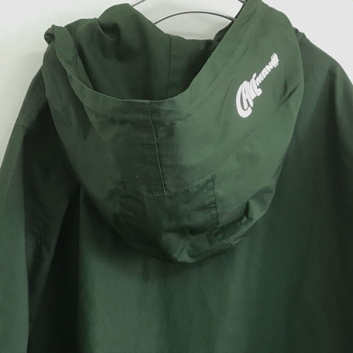 ワンポイントがクールな大人のモッズコート 【オリーブドラブ】ユルめ