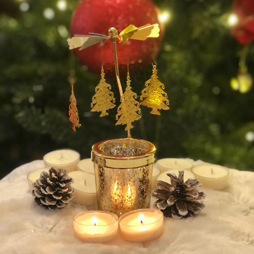 お好きな香りのソイアロマティーライトキャンドル10個＆くるくる回転