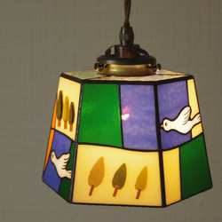 ランプ 52「旅する鳥 8」＋ペンダント灯具 3枚目の画像
