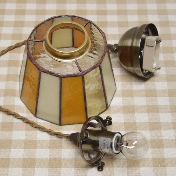 ランプ 198（受注制作品です）＋ペンダント灯具 6枚目の画像