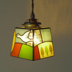 小さな旅する鳥ランプ＋ペンダント灯具 4枚目の画像