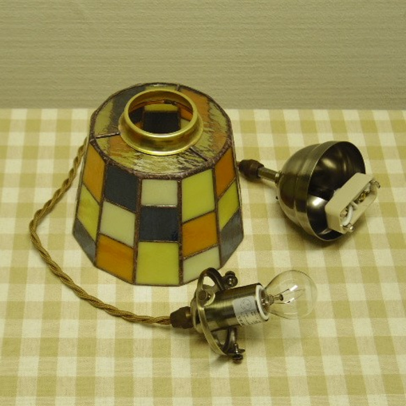 ランプ 348（受注制作品です）＋ペンダント灯具 6枚目の画像