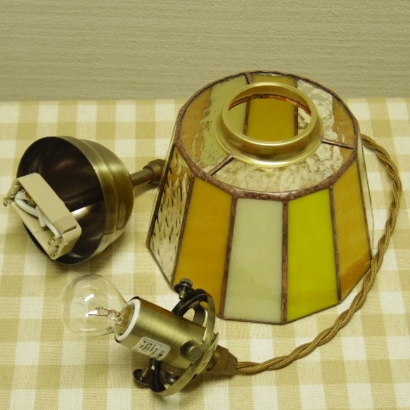 ランプ 354（受注制作品です）＋ペンダント灯具 6枚目の画像