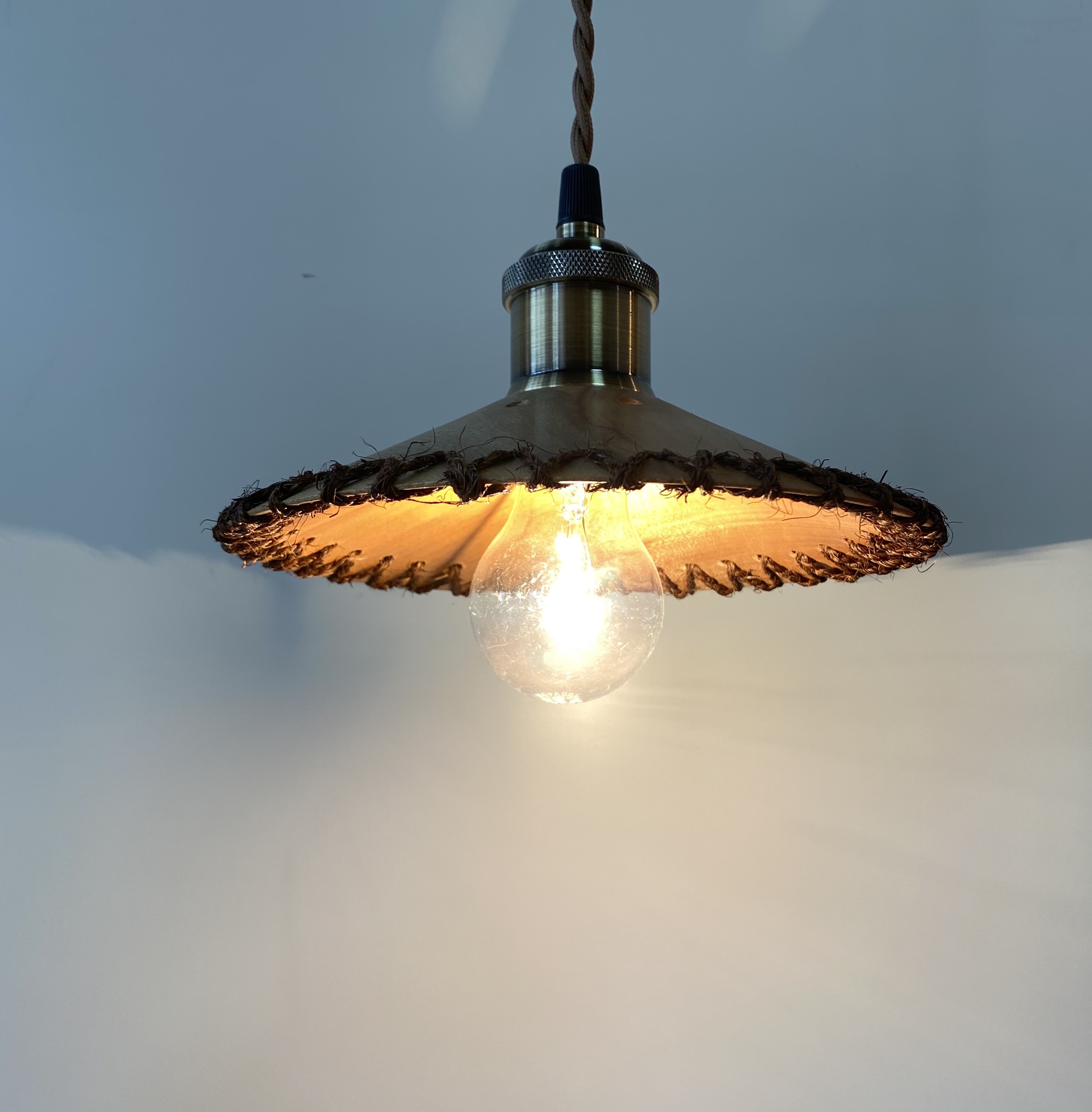 ランプシェード　本桜