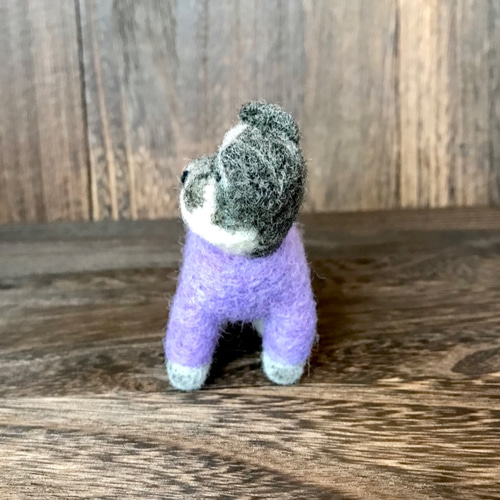 ミニチュアシュナウザー✩︎参考用✩︎羊毛フェルト