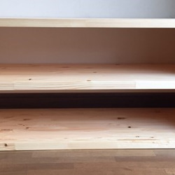 シンプルなテレビボード(W800)《受注生産》[木工職人がつくる]高品質の天然木の家具 3枚目の画像