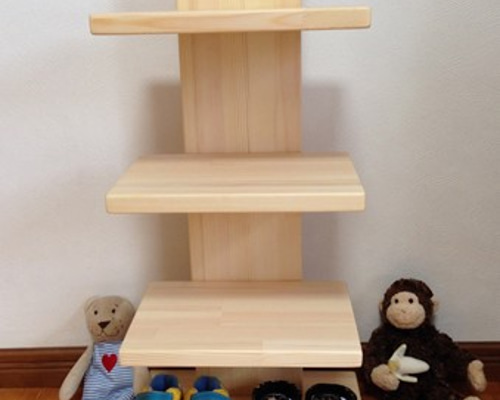 ブックタワー mini/ストレート クリア/01 本棚・絵本棚・マガジン