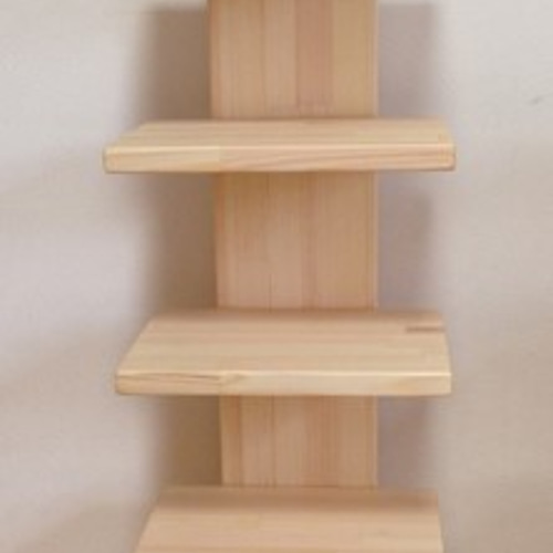 只今追加生産中 ブックタワー ストレート クリア/01 本棚・絵