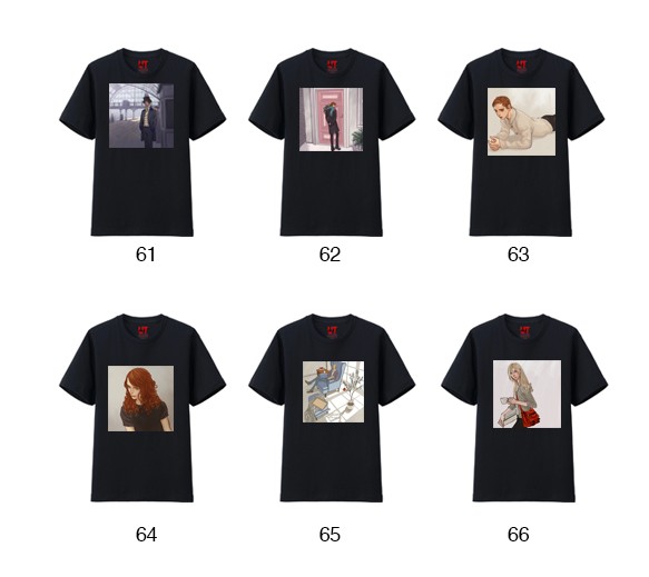 【61 - 66】100designs 多田由美 Tシャツ 2枚目の画像