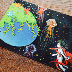 アートを"贈る"ポストカード 【suisui. 深海】 1枚目の画像