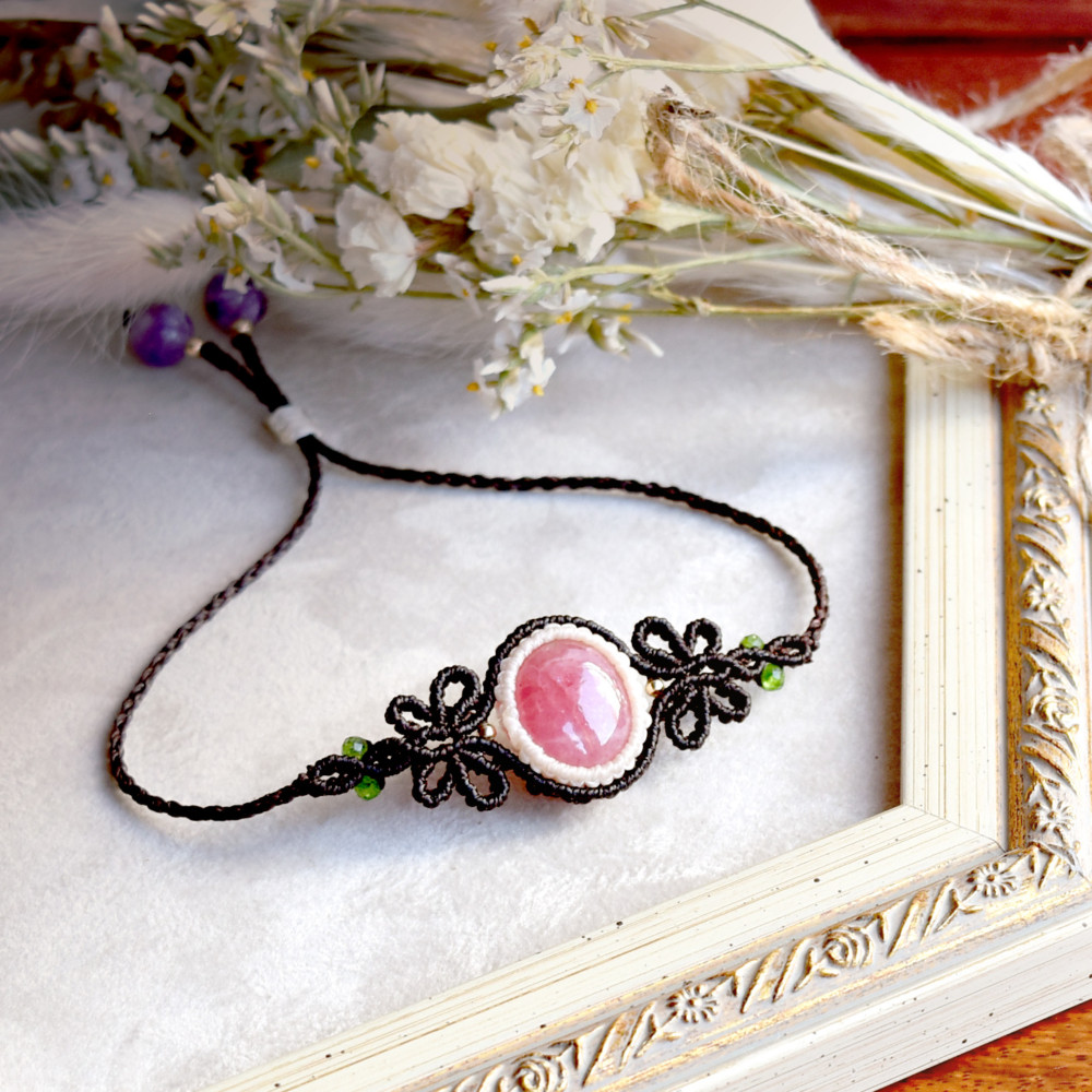 k18 18金 ピンクトルマリン ブレスレット K18 18金 ピンクトルマリン