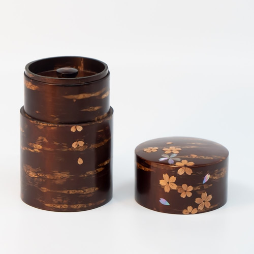 希少！】桜皮細工 角館 秋銘製作所 伝統 工芸品 樺細工 置時計