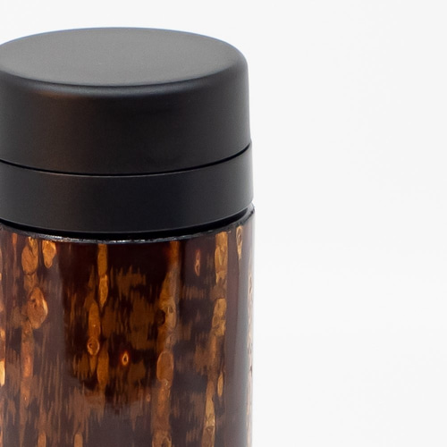 桜皮を使った秋田の伝統工芸品「樺細工」 さくらボトル 200ml その他 