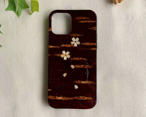 ハンドメイド本牛革携帯ケース（桜柄） 楽天市場】【1月限定クーポンで20%OFF】 スマホケース 全機種対応