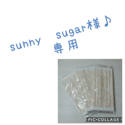 sunny  sugar様♪専用 ハンドメイド女性用プリーツマスク3枚 1枚目の画像