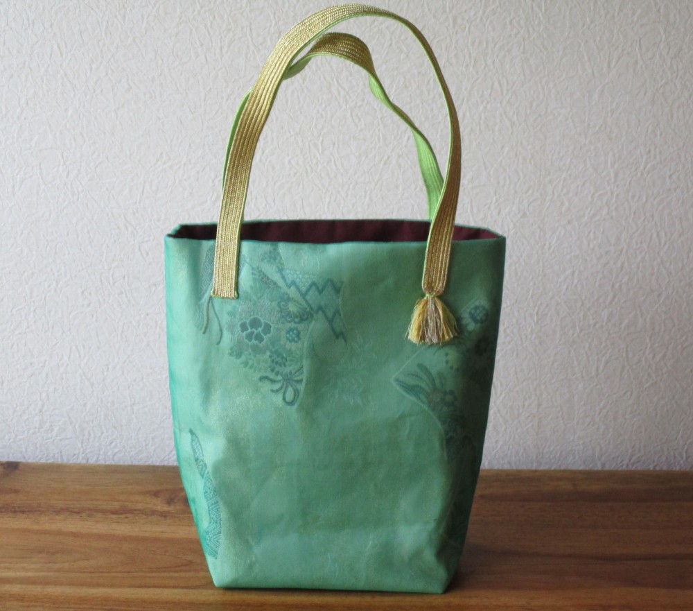 帯バッグ　かやすだれ