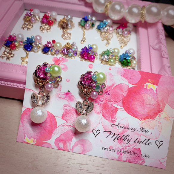 アニメ♡キャラクターイメージアクセサリーオーダーページ ピアス 