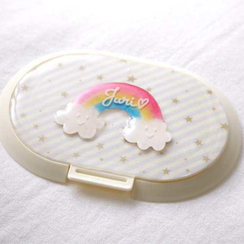 ♡オーダー募集♡ ビタット付きおしりふきケース マリメッコ ♡オーダー募集♡ ビタット付きおしりふきケース マリメッコ