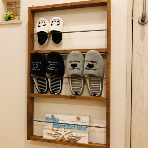 カントリー家具　絵本棚　マガジンラック　スリッパラック カントリー家具 絵本棚 マガジンラック スリッパラック