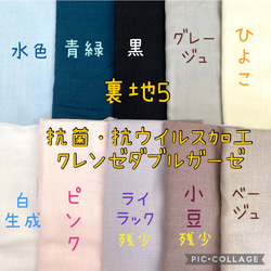 サイズ と 裏地 が 選べる 立体マスク 布マスク 男性用 女性用 子供用 柄マスク かわいい うさぎ ウサギ 桜 和柄 8枚目の画像