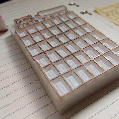 消しゴムはんこ　KMK様 消しゴムはんこ【ペナント型 鎌倉大仏】TOMORUFU - 鎌倉八座
