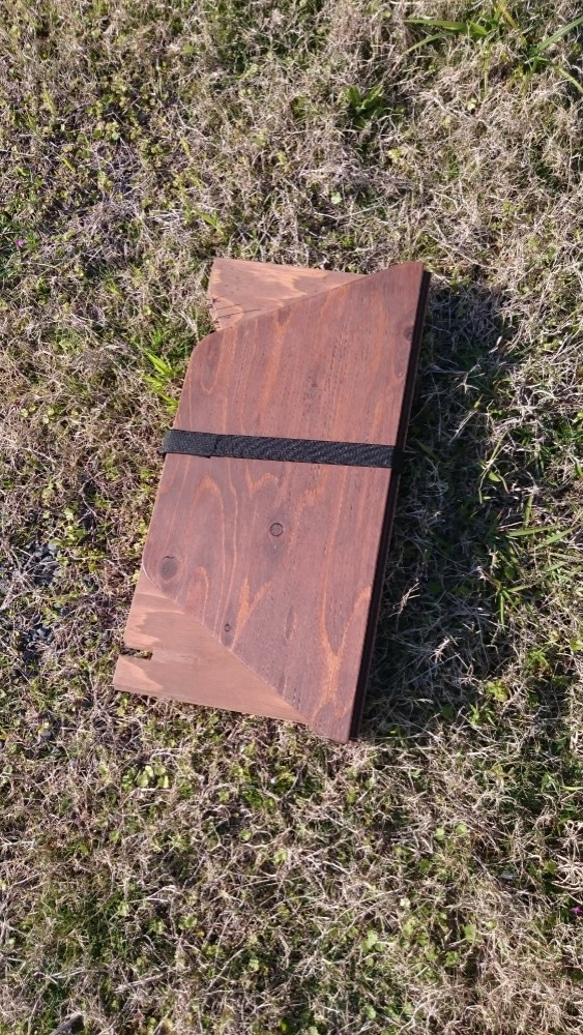 ヘキサテーブル　折り畳みサイドテーブルコンパクト 6枚目の画像