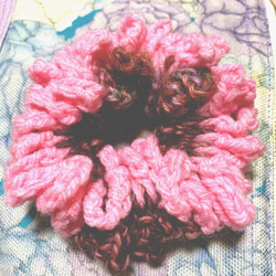 Knit シュシュ 1枚目の画像
