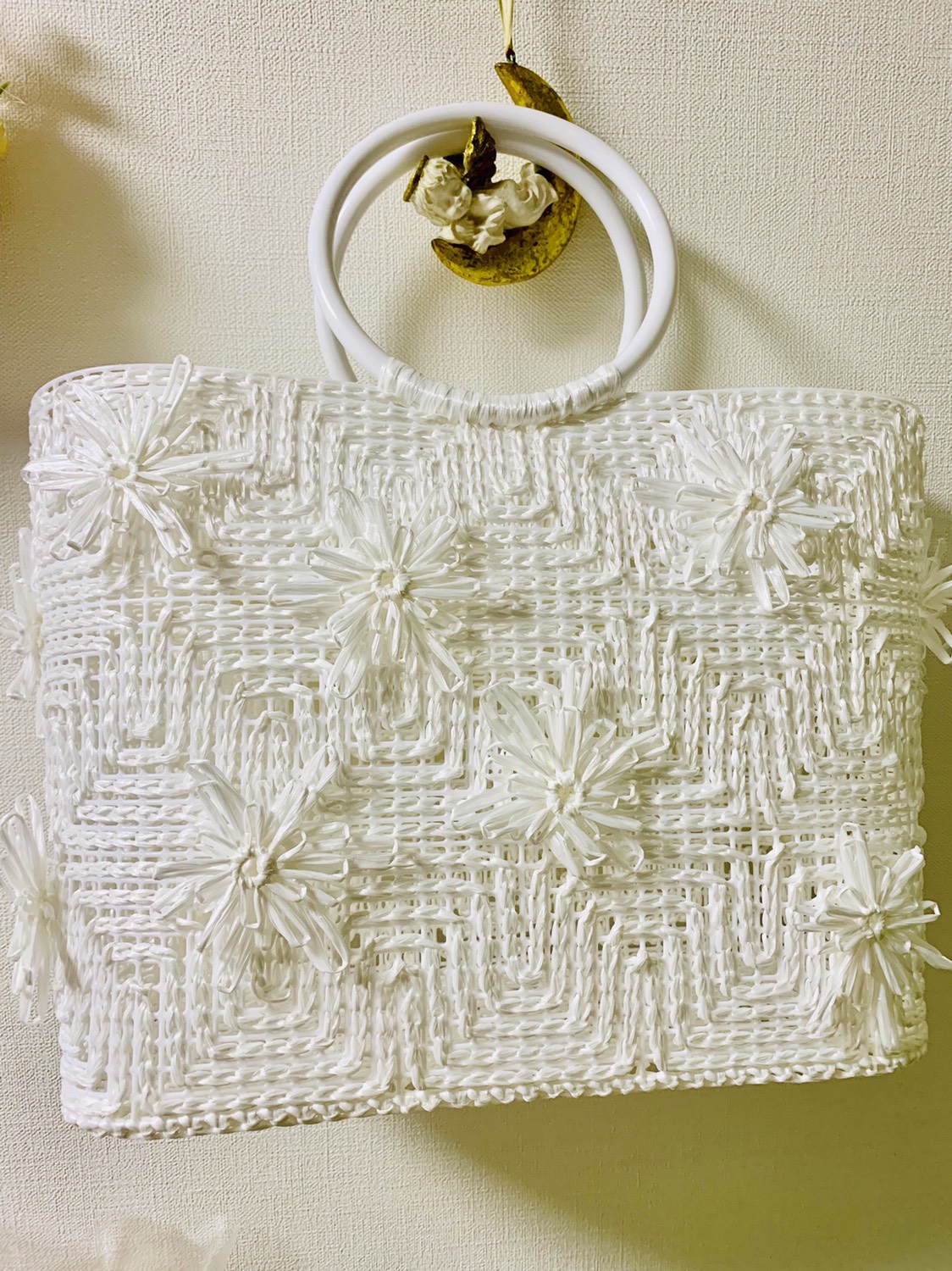 編みつけバッグ「デイジー」M