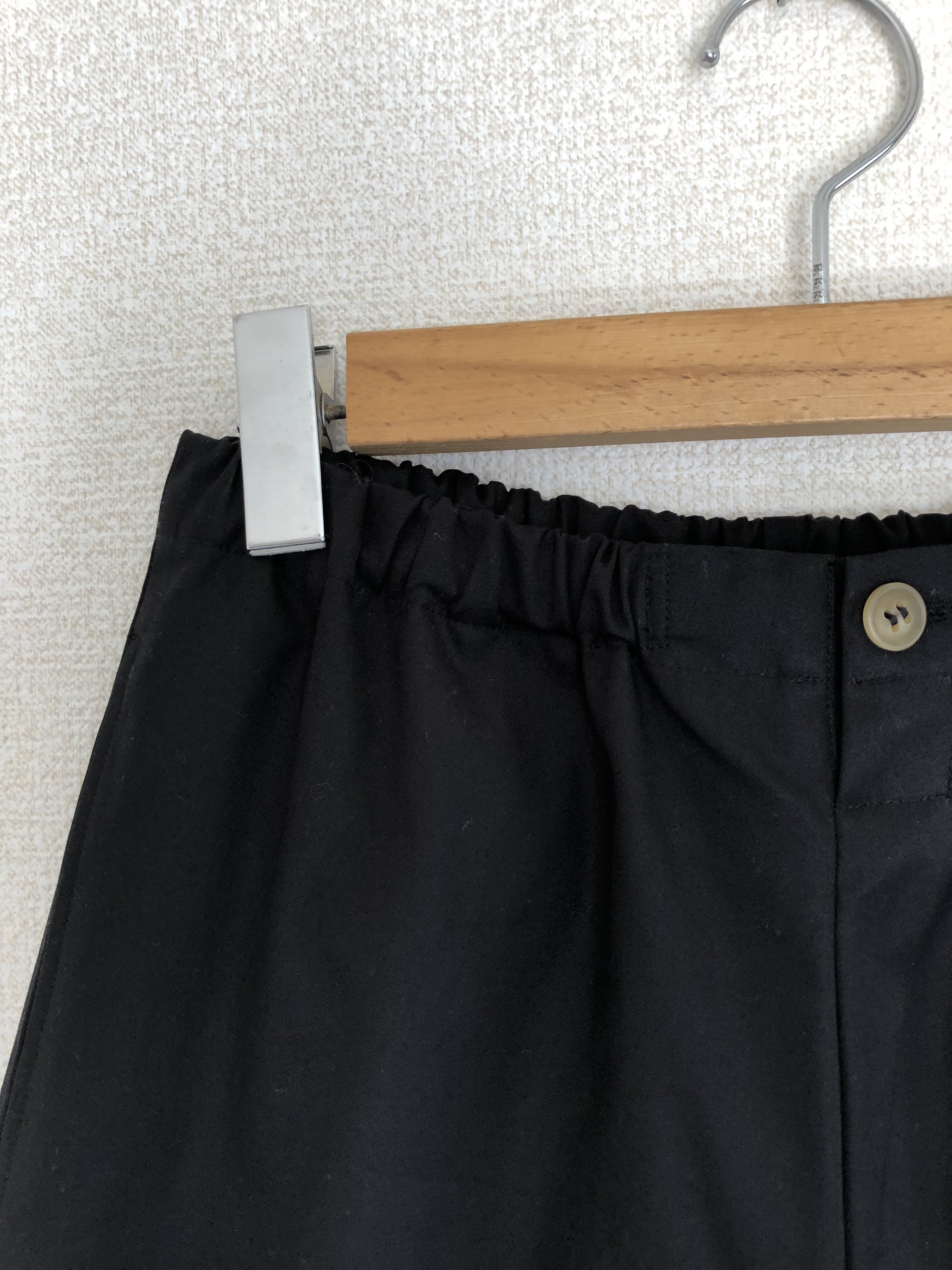 イージーチノパンツ ブラック