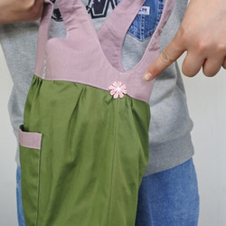 花柄グラニーバッグ&ミニトート＆巾着の３点セット　送料無料 6枚目の画像
