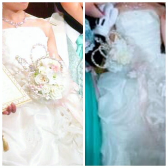 クラウンステッキブーケ＆ブートニア ＜Q