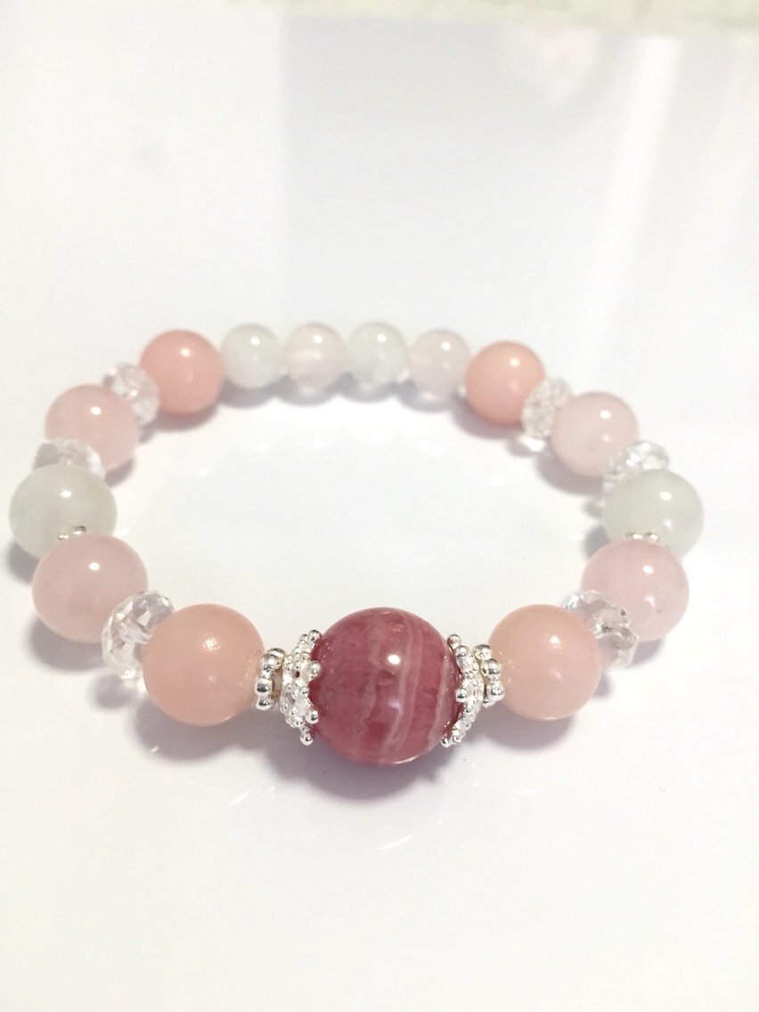 ロードクロサイトの綺麗ブレスレット