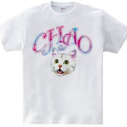 ねこTシャツ「NEKO CHAO」 3枚目の画像