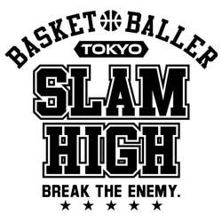 バスケTシャツ「TOKYO SLAM HIGH」 2枚目の画像