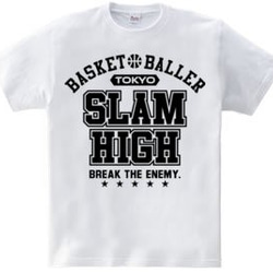 バスケTシャツ「TOKYO SLAM HIGH」 3枚目の画像