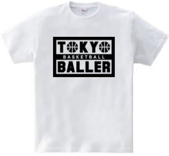 バスケTシャツ「TOKYO BALLER」 3枚目の画像