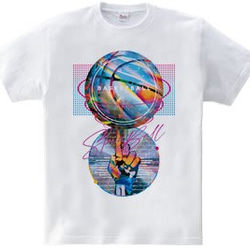 バスケTシャツ「Spin Ball」 3枚目の画像