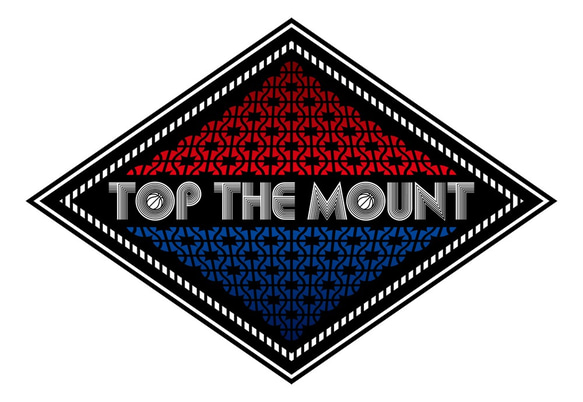 バスケTシャツ「TOP THE MOUNT」 2枚目の画像