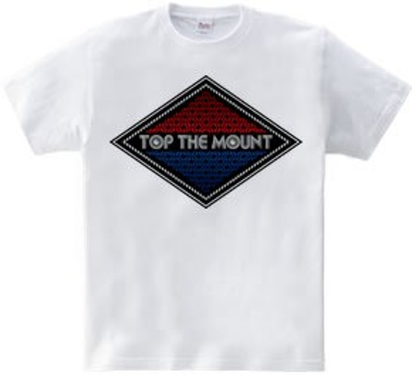 バスケTシャツ「TOP THE MOUNT」 3枚目の画像