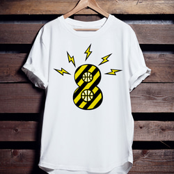 バスケTシャツ「バチバチバスケ」 1枚目の画像