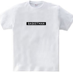 バスケTシャツ「BASKETMAN」 3枚目の画像