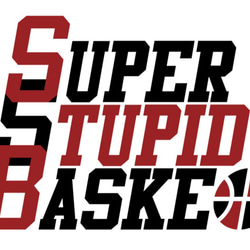 バスケTシャツ「SUPER STUPID BASKET」 2枚目の画像