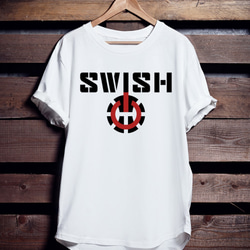 バスケTシャツ「SWISH ON」 1枚目の画像