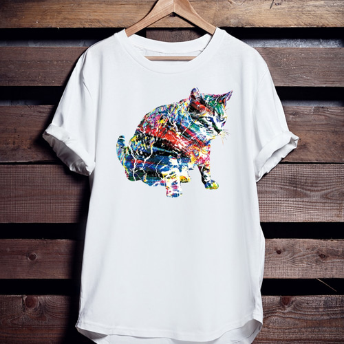 マヌルネコTシャツ「Manul Thunder」 Tシャツ ｢MessagE｣ 通販
