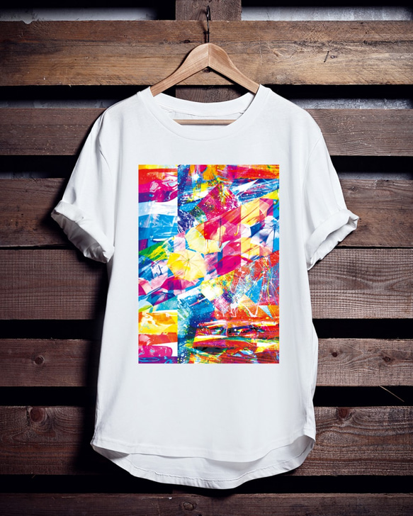 宇宙アートTシャツ「DNA SPACE」 1枚目の画像