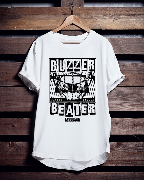 バスケTシャツ「BUZZER BEATER」 1枚目の画像