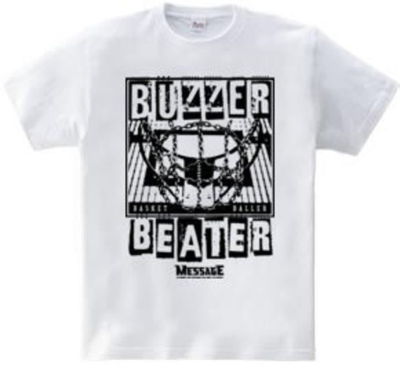 バスケTシャツ「BUZZER BEATER」 3枚目の画像