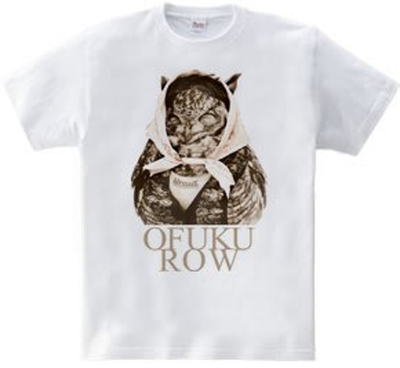 アニマルTシャツ「OFUKUROW」 3枚目の画像